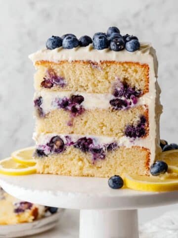 Lemon Blueberry Layer Cake Recipe