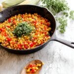 Easy One-Skillet Fiesta Corn Saute Recipe