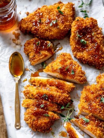 Baked Crunchy Hot Honey Chicken Recipe