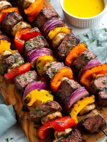 Grilled Steak Kabobs Recipe