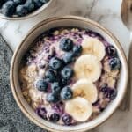 Blueberry Overnight Oatmeal Recipe