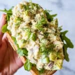 No-Mayo, High-Protein Tuna Salad with Greek Yogurt & Avocado Recipe