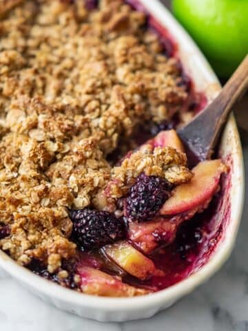 Apple Blackberry Crumble Recipe