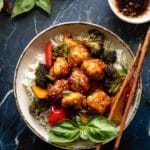 Sheet Pan Sticky Sweet and Sour Chicken Recipe
