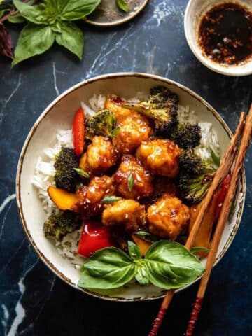 Sheet Pan Sticky Sweet and Sour Chicken Recipe