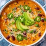 Creamy Chicken Enchilada Soup Recipe