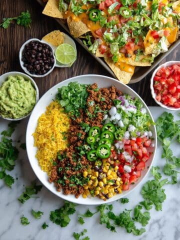Vegetarian Taco Bowls Recipe