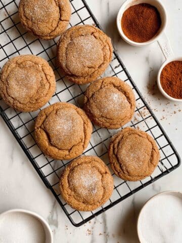30 Minute Ginger Molasses Cookies Recipe