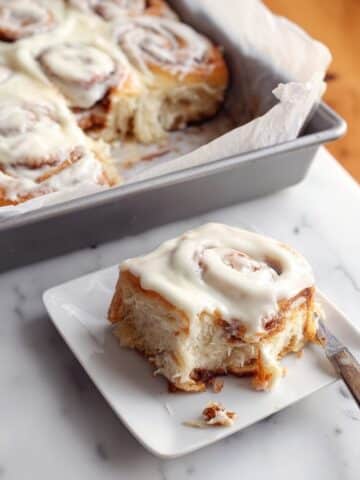 Decadent Homemade Cinnamon Rolls with Cream Cheese Frosting Recipe
