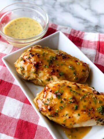 Maple Dijon Chicken - Sweet + Savory Recipe