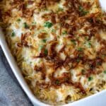 French Onion Chicken Orzo Casserole Recipe