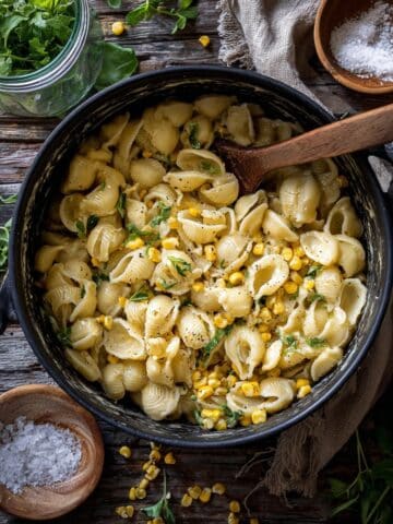 Creamy Miso Butter Pasta with Sweet Corn Recipe