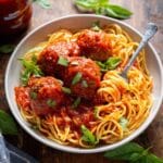 Italian-Style Meatballs in Tomato Sauce Recipe