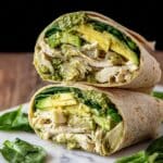 Grilled Pesto Chicken Wraps Recipe
