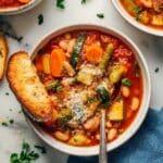 Veggie-Packed White Bean Minestrone Recipe