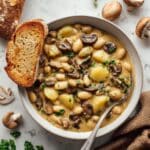 Cozy White Bean Mushroom Stew (Vegan) Recipe