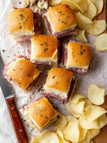 Roast Beef Sliders with Melted Provolone Recipe