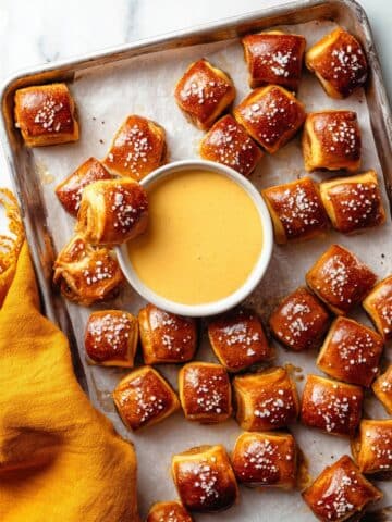 Buttery Soft Pretzel Bites Recipe