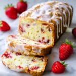 Strawberry Bread with Lemon Glaze Recipe
