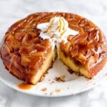 The Best Caramel Apple Upside Down Cake Recipe