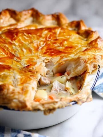 Creamy Chicken and Leek Pot Pie Recipe