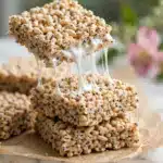 Toasted Marshmallow Caramel Rice Krispie Treats Recipe