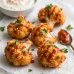 Crunchy Baked Hot Honey Cauliflower Recipe