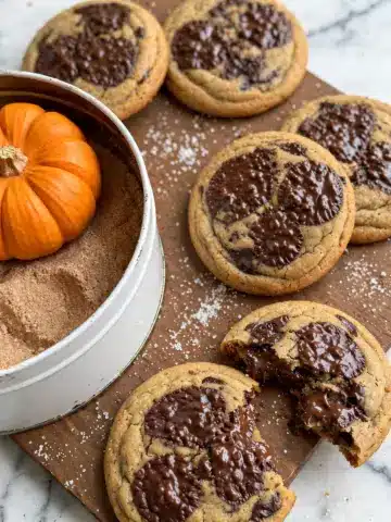 Pumpkin Butter Chocolate Chip Cookies Recipe