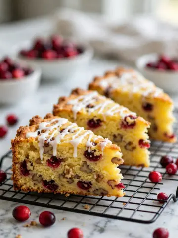 Orange Glazed Cranberry Bread Recipe