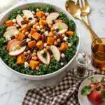 Maple-Roasted Squash & Kale Salad Recipe