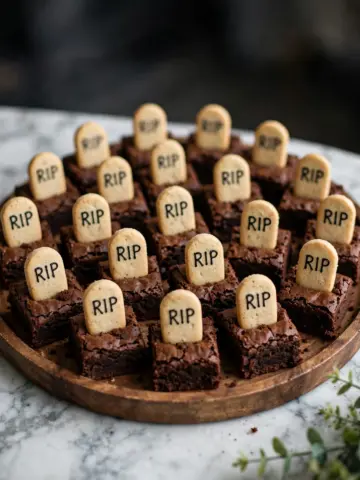 Graveyard Brownies Recipe