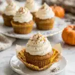 Pumpkin Cupcakes with Cream Cheese Frosting Recipe
