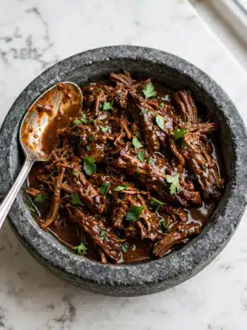 Slow Cooker Barbacoa Beef Recipe