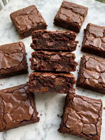 Seriously Fudgy Homemade Brownies Recipe