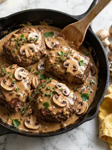 Easy Homemade Salisbury Steak Recipe