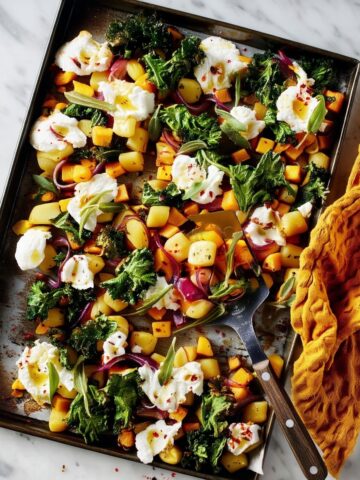 Butternut Squash Gnocchi with Crispy Sage, Kale, and Ricotta Recipe