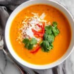 Thai Pumpkin Soup with Coconut Milk Recipe