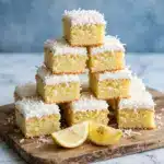 Aussie Lemon Coconut Slice Cake Recipe