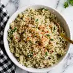 5-Ingredient Garlic Butter Quinoa Recipe
